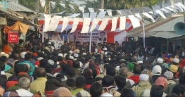 বরগুনার তালতলী’র বগীবাজারে নৌকা মার্কা পথসভা অনুষ্ঠিত